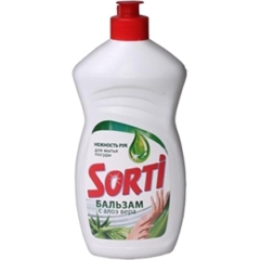Средство для мытья посуды SORTI 450-500мл,ассорти,ст20