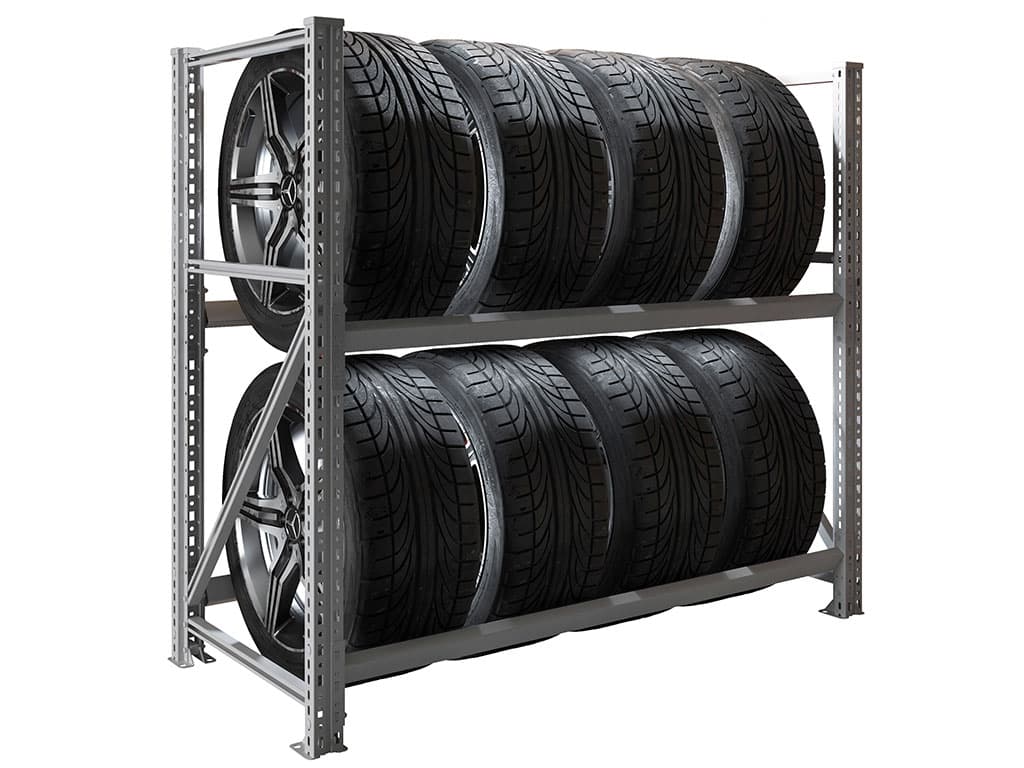 СТЕЛЛАЖ MS PRO 1200/1353X606 СТАЦИОНАРНЫЙ ДЛЯ ХРАНЕНИЯ 8 ШИН, 6510087